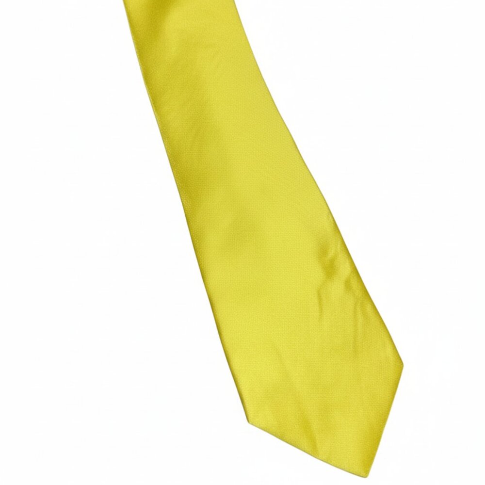 Stafford Performance Yellow Silk Blend Tie